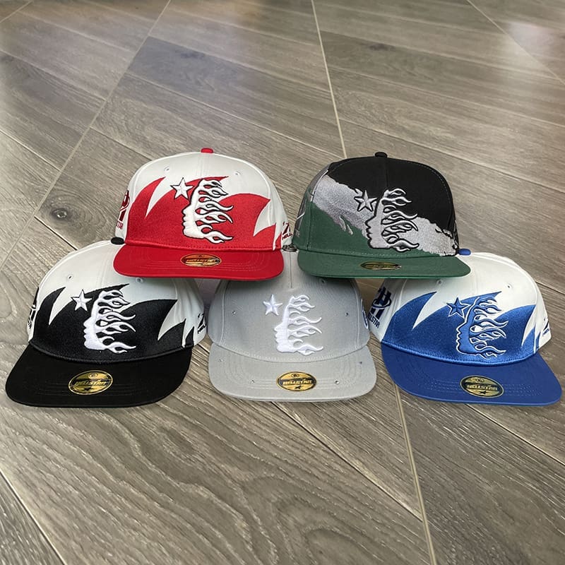 H*lst*r studios embroidered logo fitted baseball hat for men and women