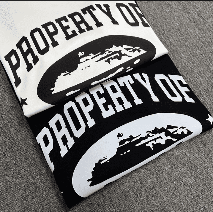 Corteiz Devil Island Letter Print T-Shirt