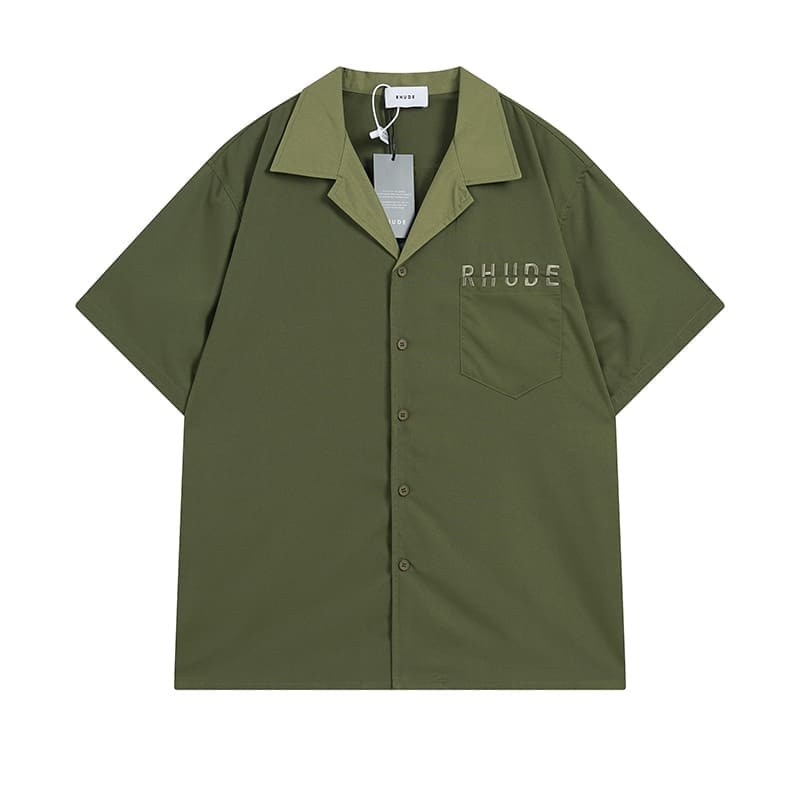 Rhude Spring/Summer Polo Collar Shirt