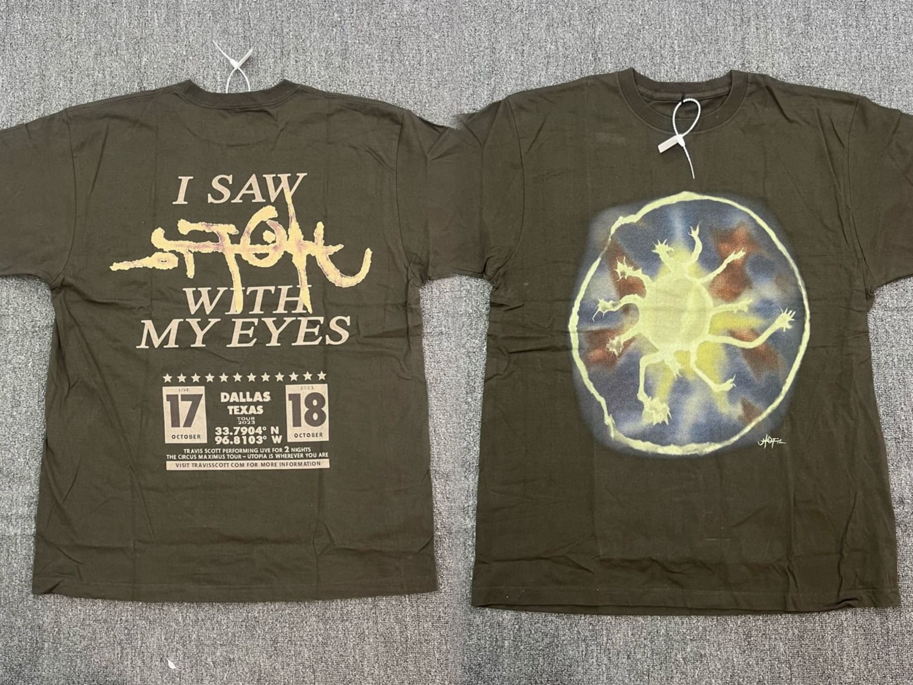 Playstation Travis Scott Puff Print T-Shirt