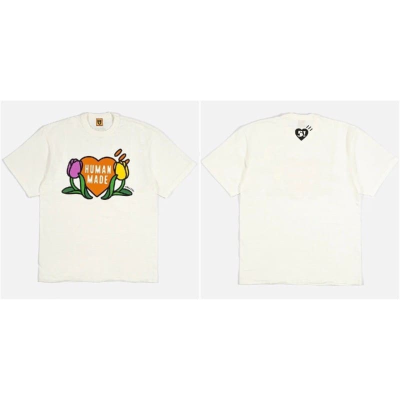 Human Made Love Letter White Tee
