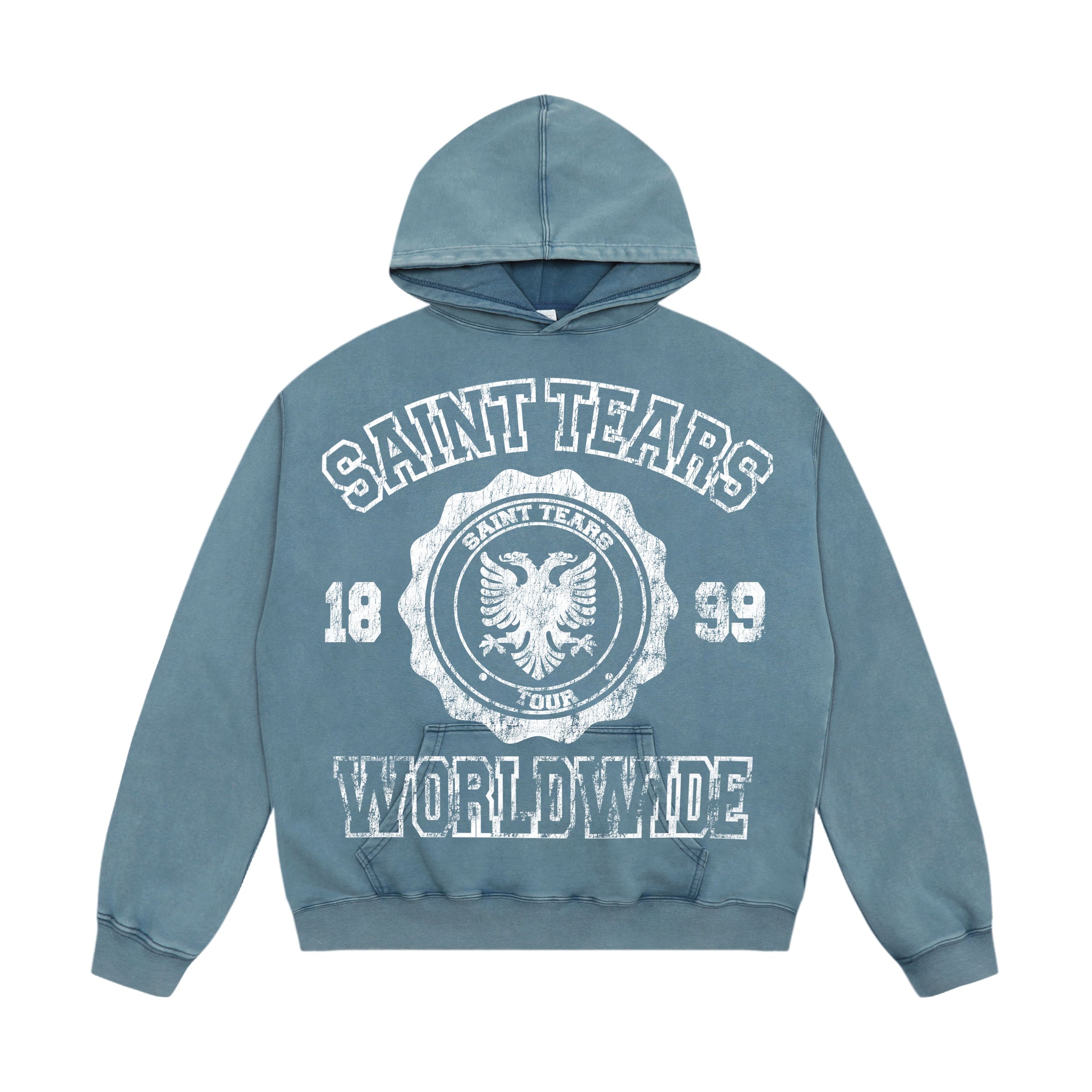 Saint Michael Washed-Out Vintage Hoodie 1