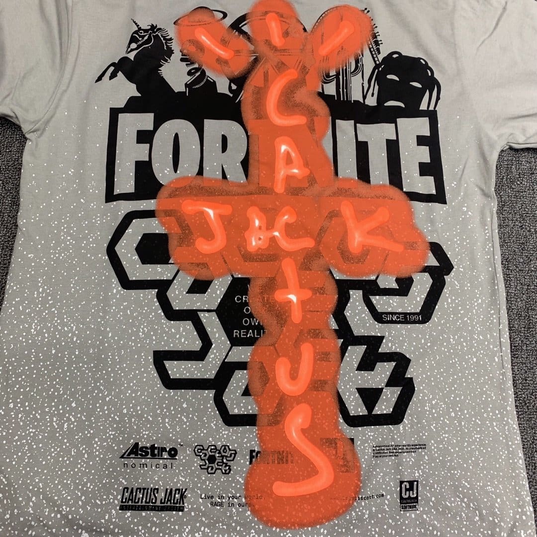 Travis Scott Cactus Jack Fortnite Long Sleeve T-Shirt
