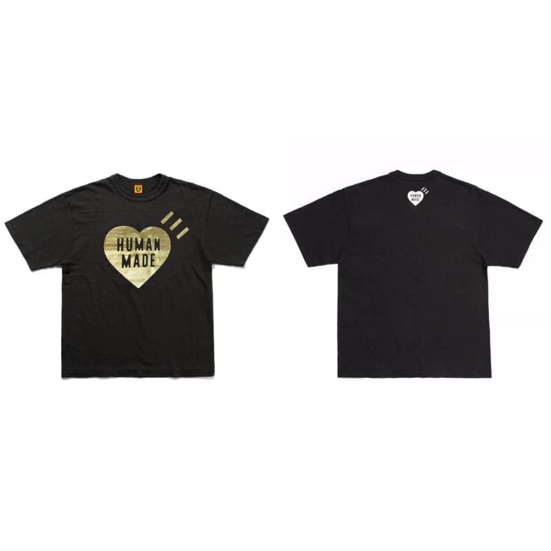 Human Made Love Black Short Sleeve Tee