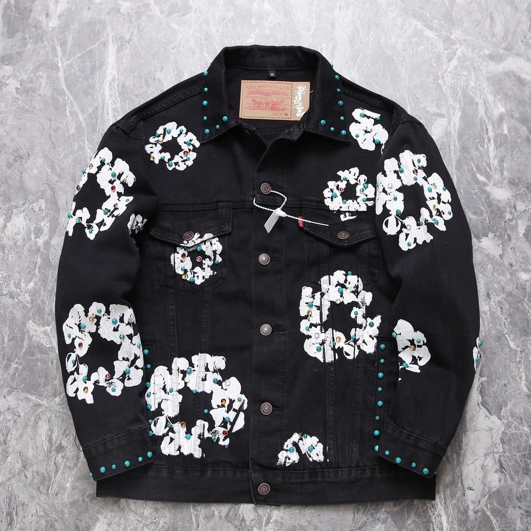 Denim Tears Kapok Inlaid Gemstone Jacket