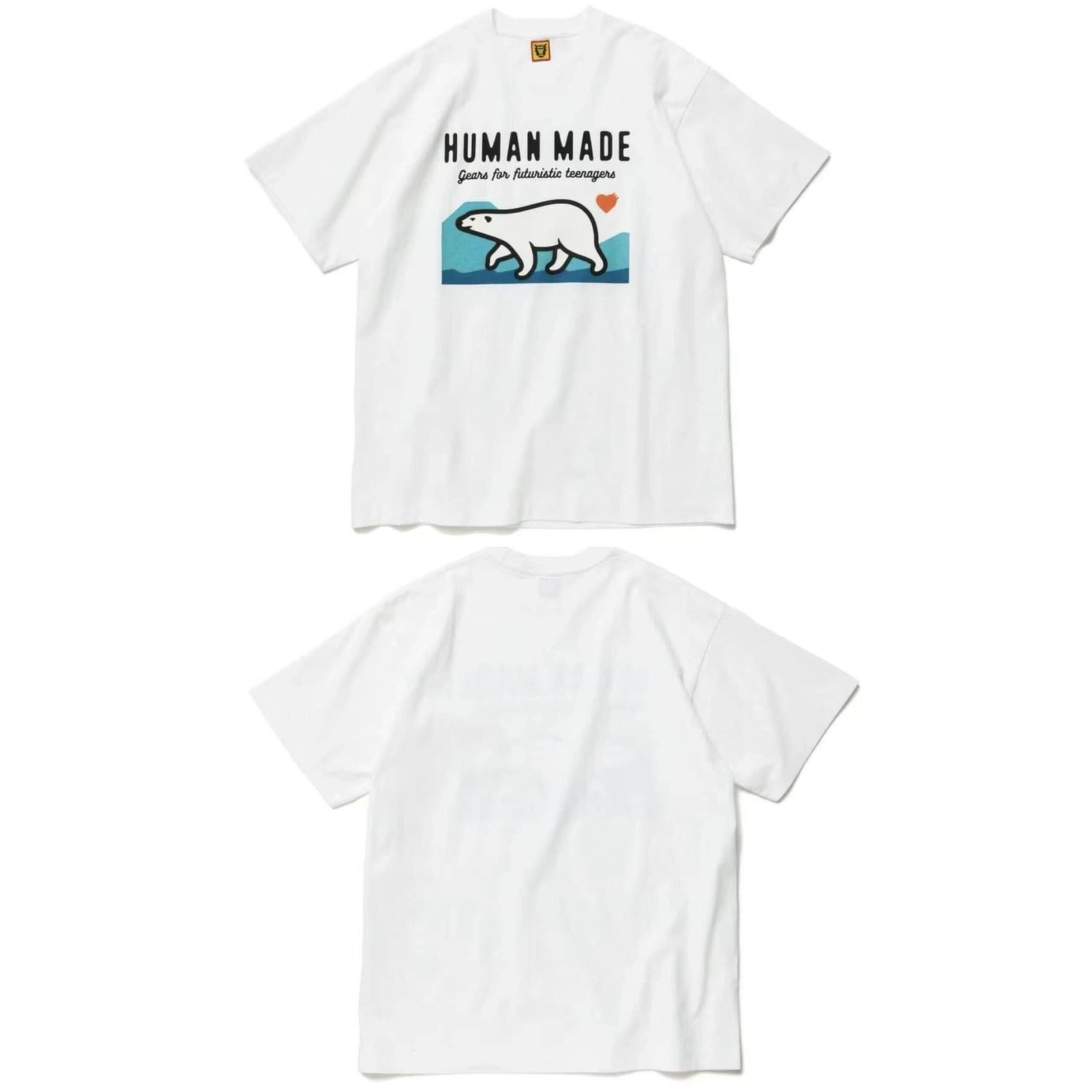 Human Made Slub Cotton Round Neck Tee