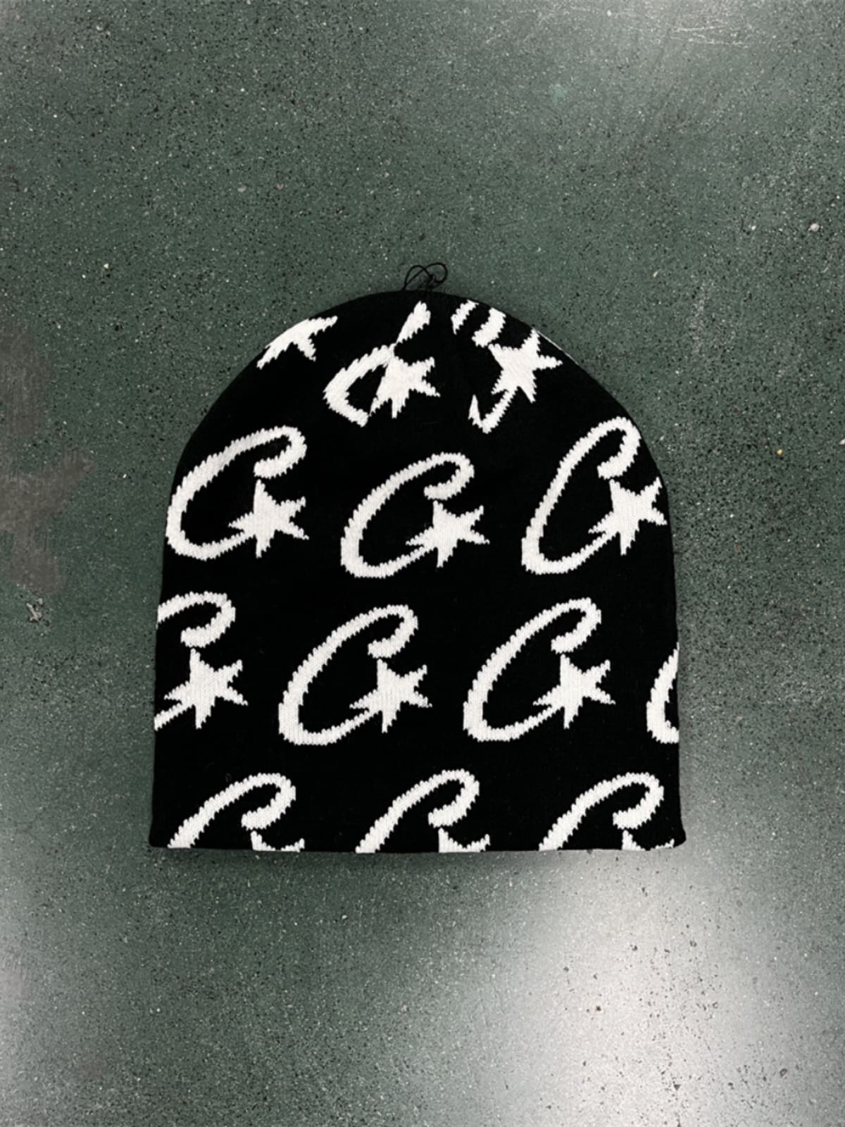 Corteiz Devil Island Demon Printed Beanie