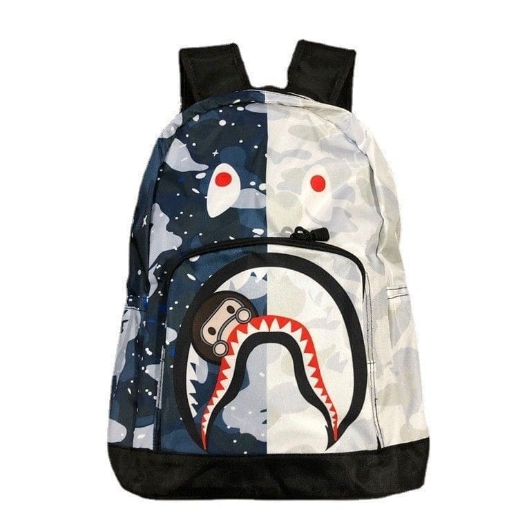 Bape Shark Schoolbag