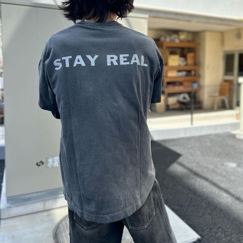 Saint Michael Retro Washed Distressed Logo Short Sleeve for Men and Women