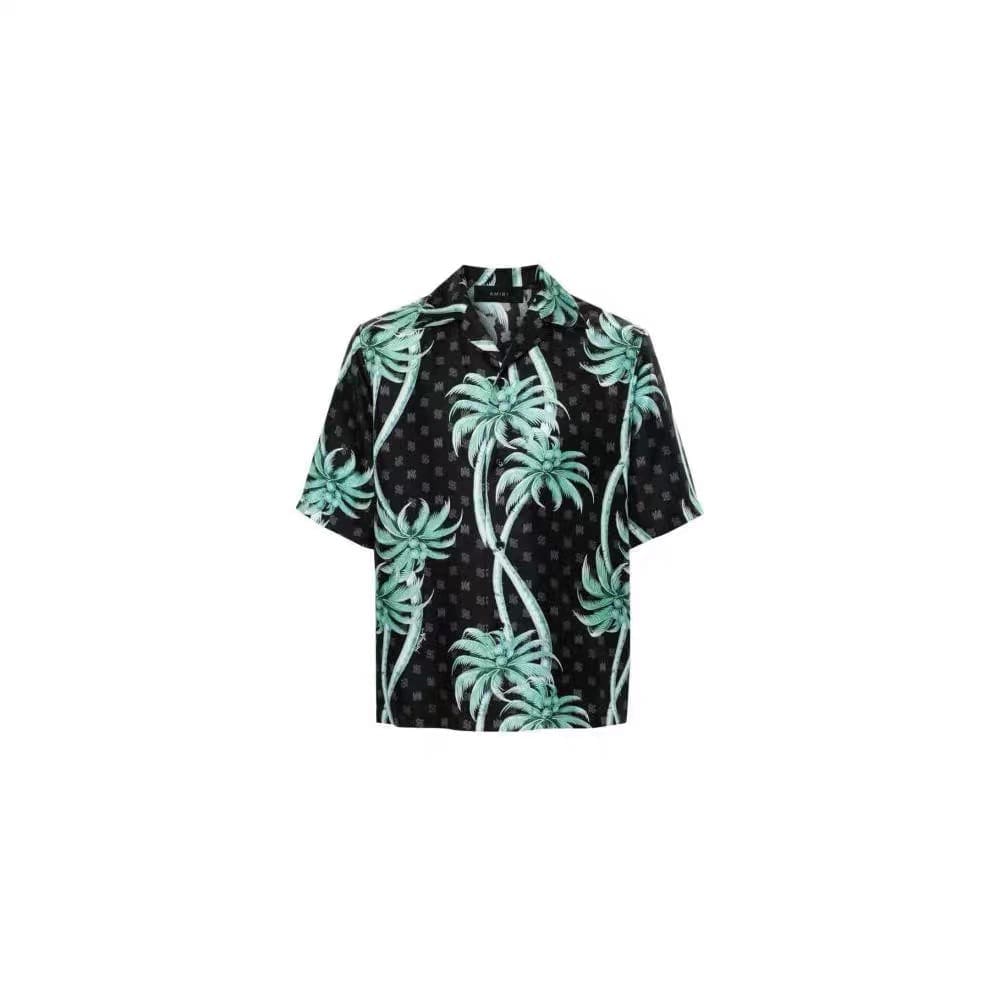 Amiri Fw24 Letter Print Polo Shirt