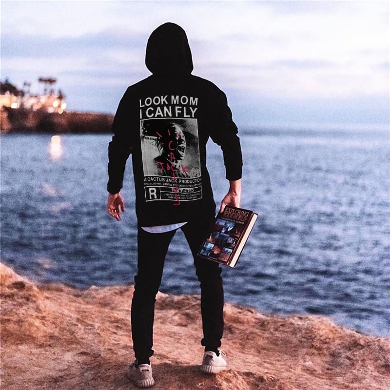 Travis Scott Roaring Portrait Hoodie