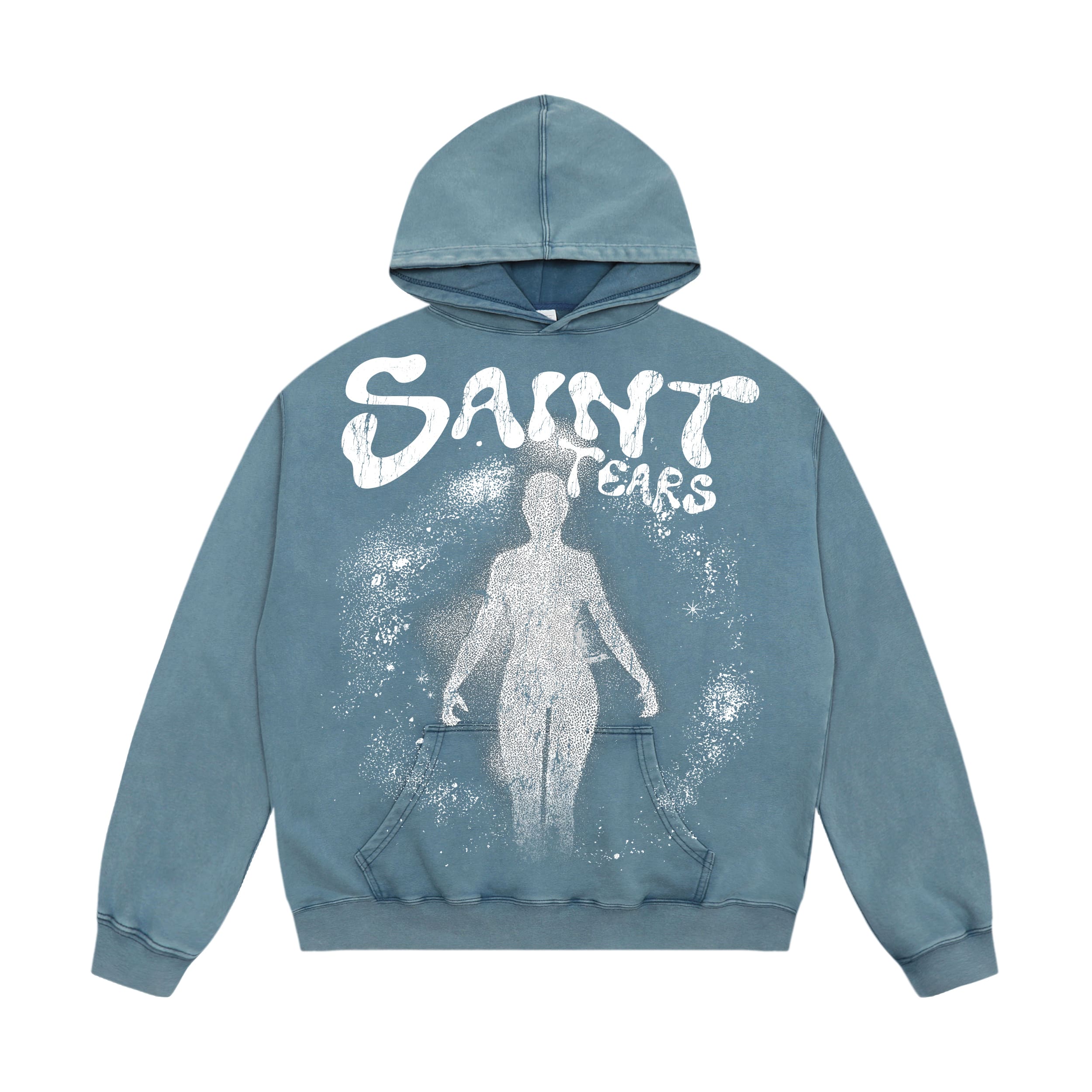 Saint Michael Denim Tears Vintage Hoodie