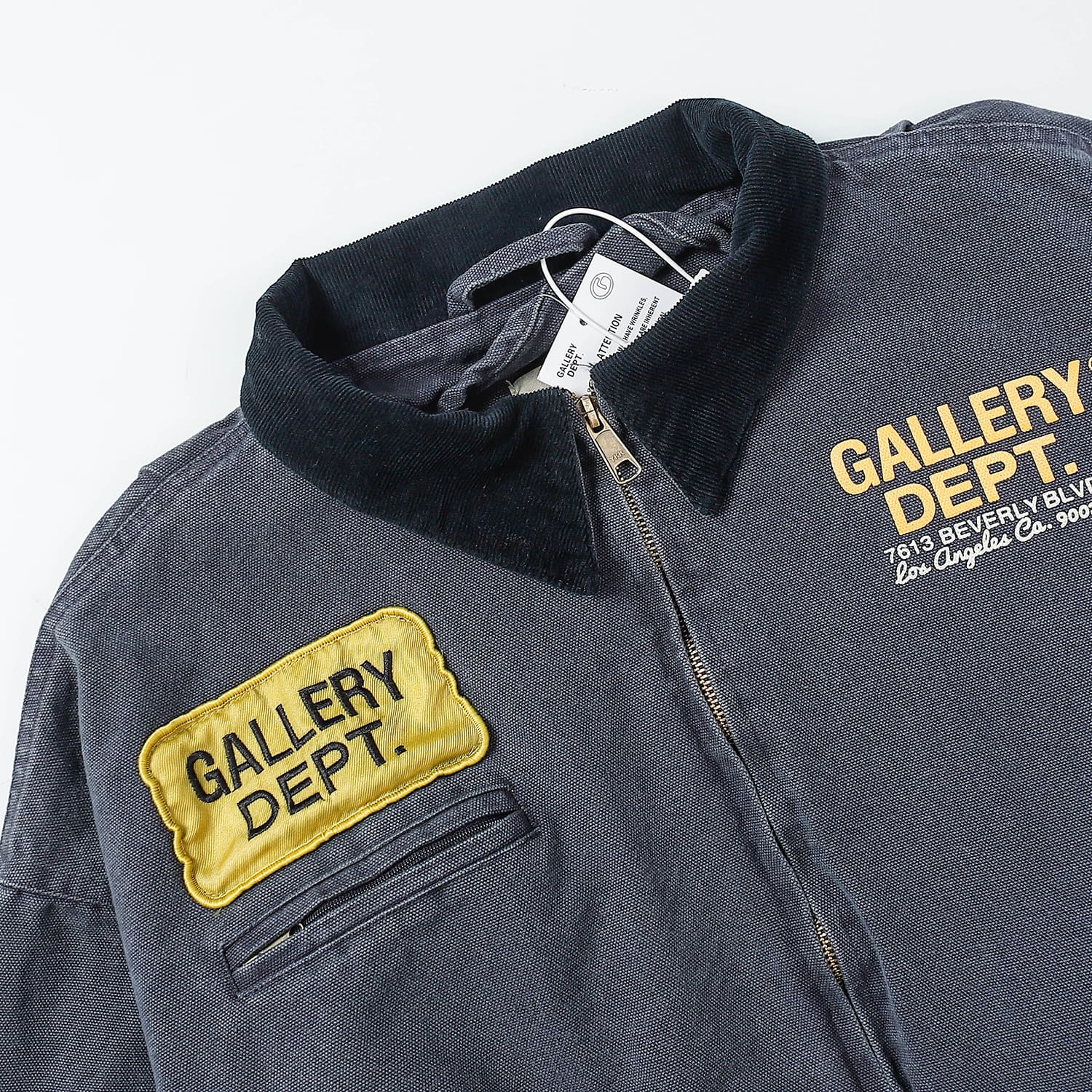 Gallery Dept Retro Washed Distressed Denim Jacket