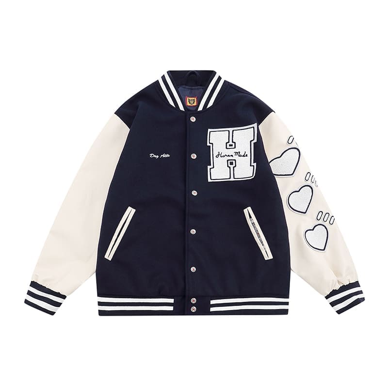 Humanmade Woolen Embroidery Jacket