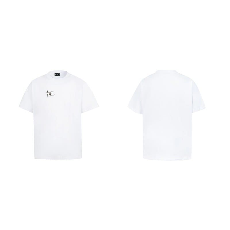 Thug Club Chest Embroidery Half Sleeve Tee