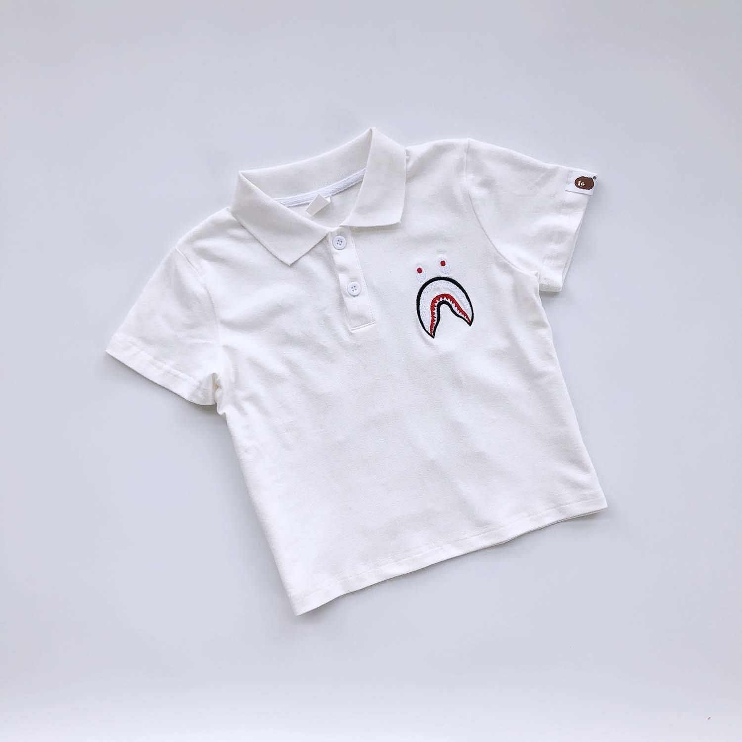 Bape Men’S And Women’S Polo Shirt