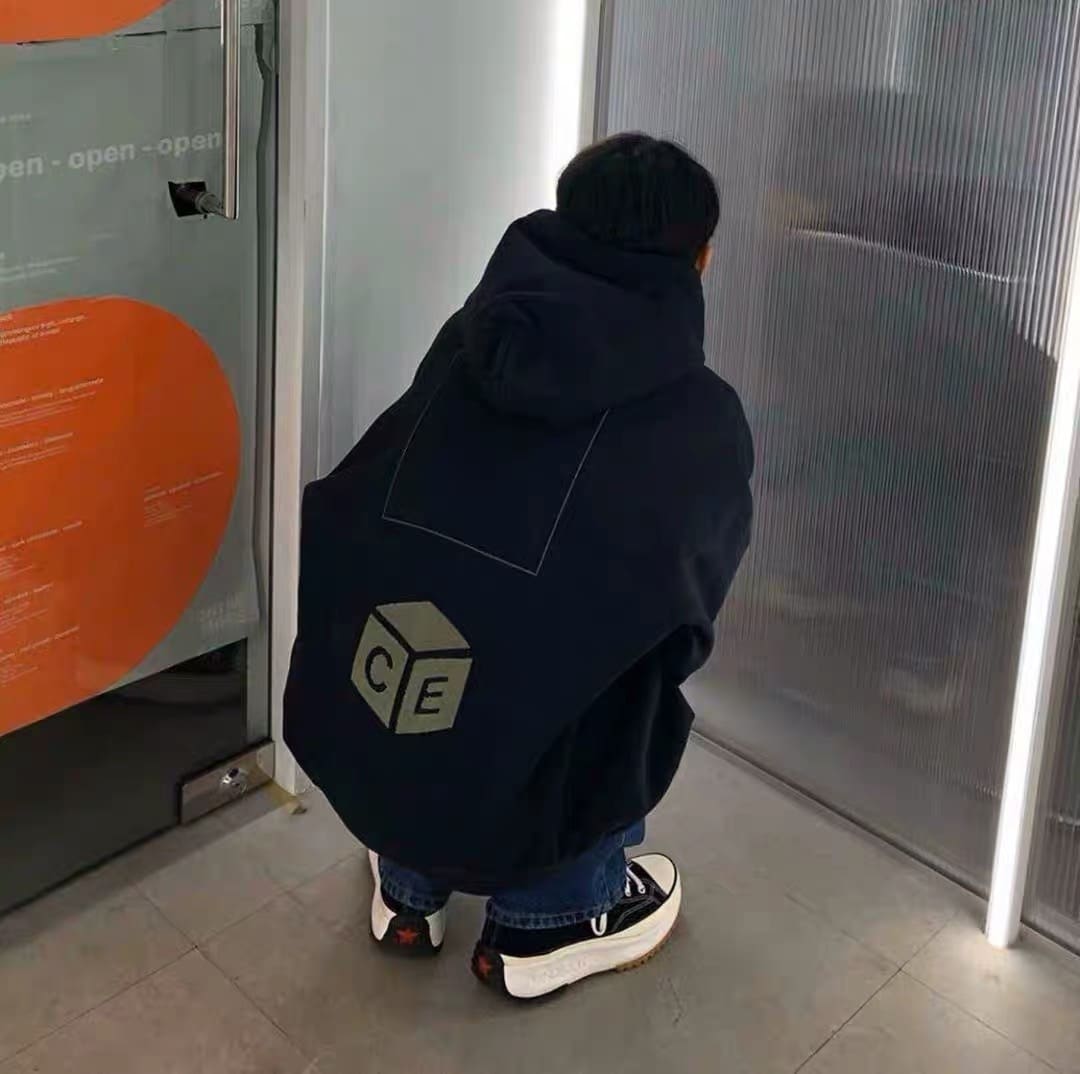 Cavempt Water-Washing Dice Cube Hoodie