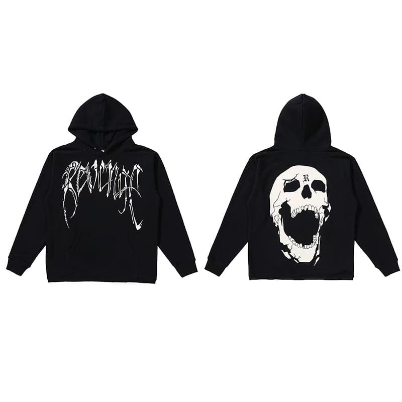 Revenge Keel Smoke Skull Hoodie