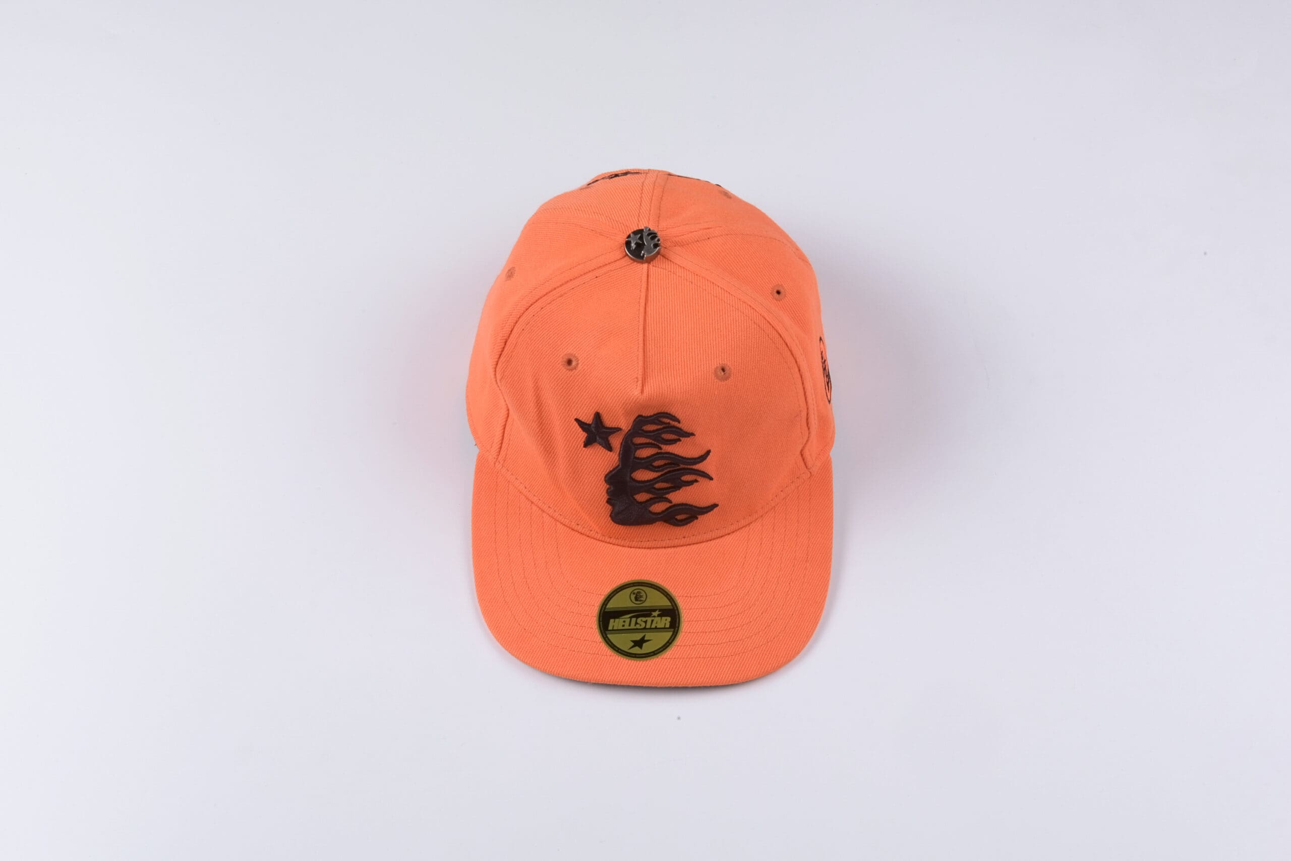 H*lst*r studios rhinestone logo fitted baseball cap for men and women