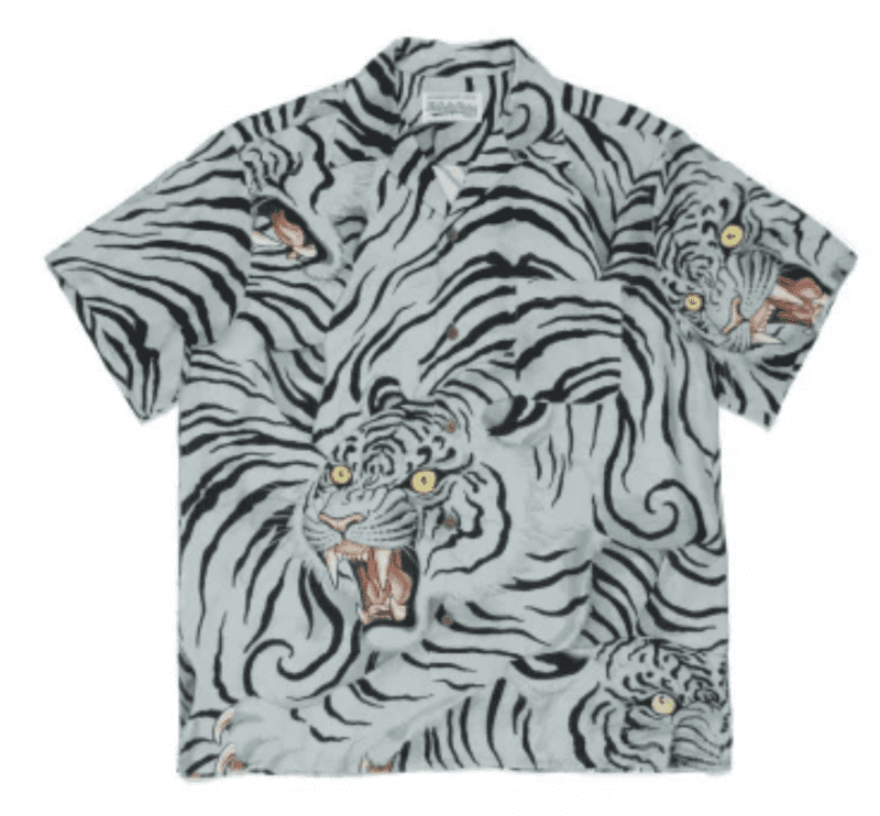 Wacko Maria Full Print Graffiti Short Sleeve Shirt
