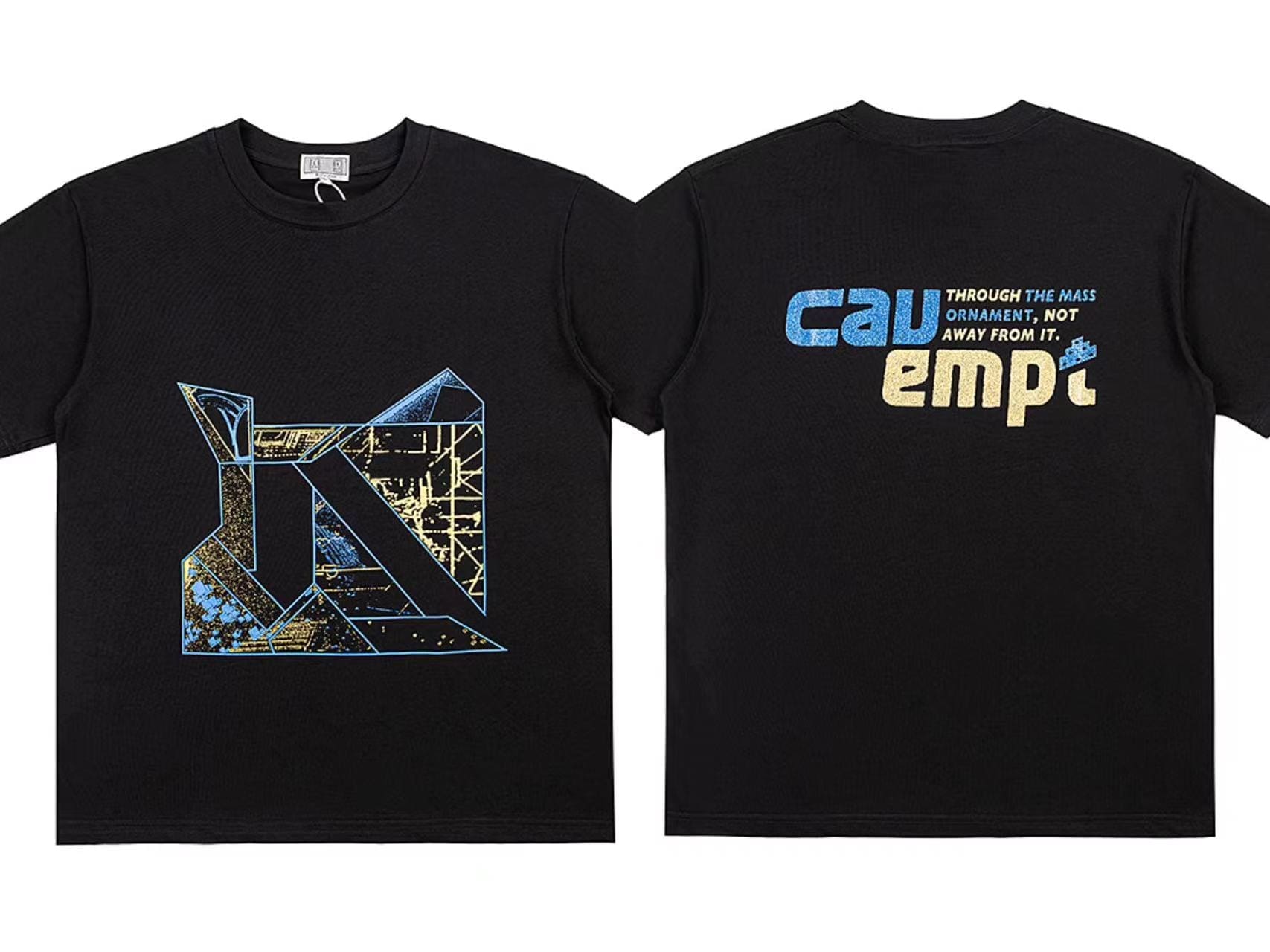 Cavempt Ce Abstract Print Tee