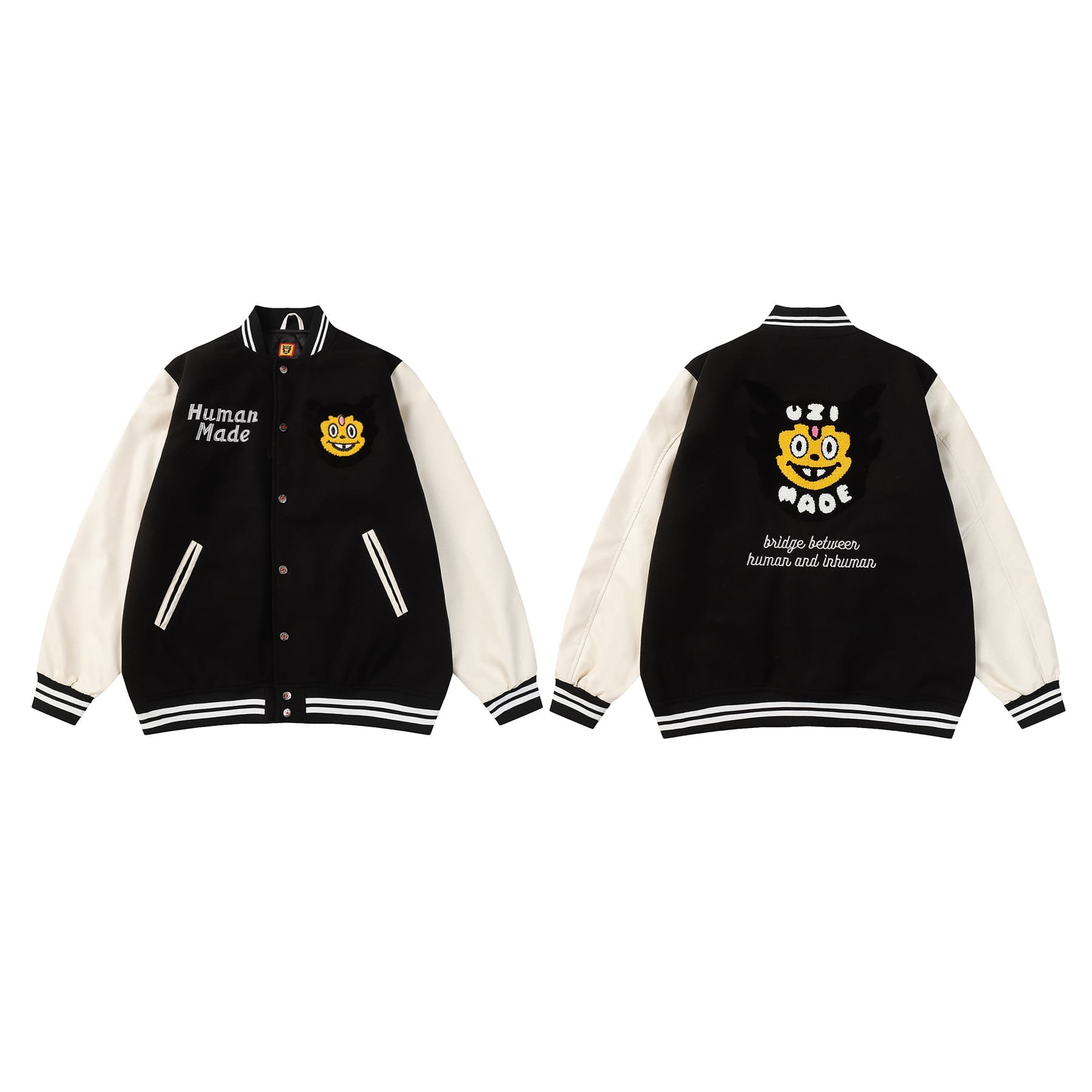 Retro Human Made Cho Baseball Jacket