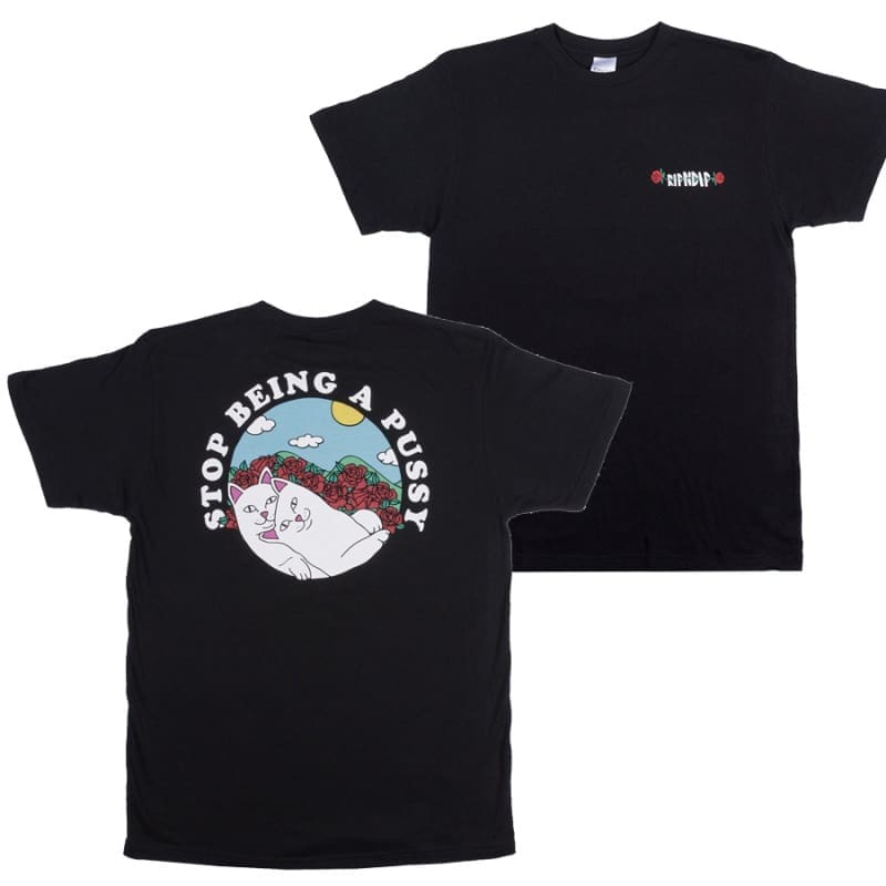 Rip N Dip Middle Finger Cat Pocket Tee