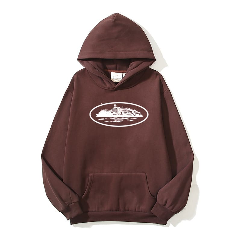 Corteiz Devil Island Drill Style Hoodie