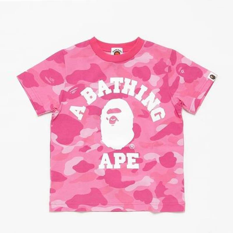 Bape Camouflage Cartoon Monkey T-Shirt