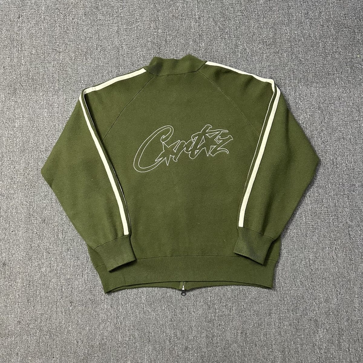 Corteiz Devil Island Alphabet Cardigan