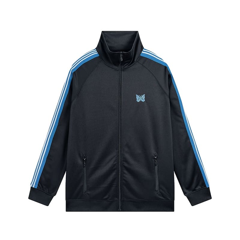 Needles Butterfly Embroidery Side Stripe Pants (Style 2)