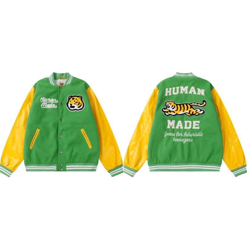 Retro Human Made Cho Baseball Jacket