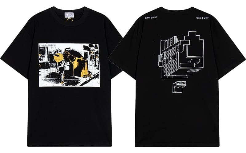 Cavempt Ce Abstract Print Tee