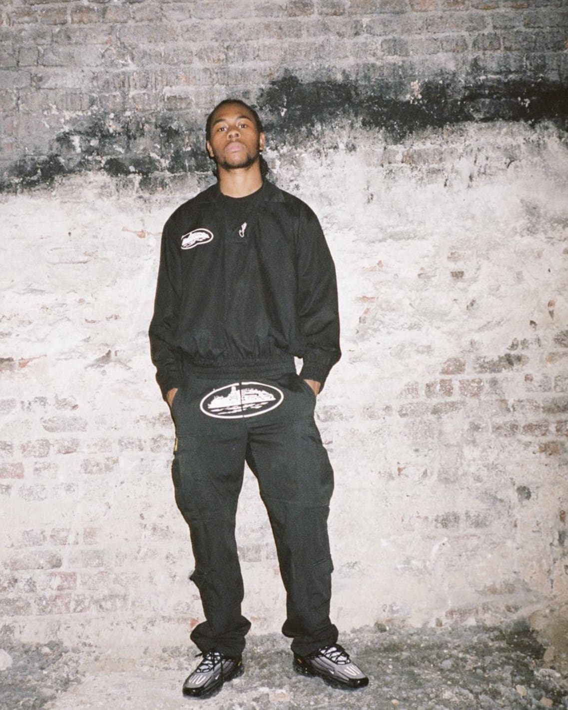 Corteiz Devil Island Embroidery Sweatpants