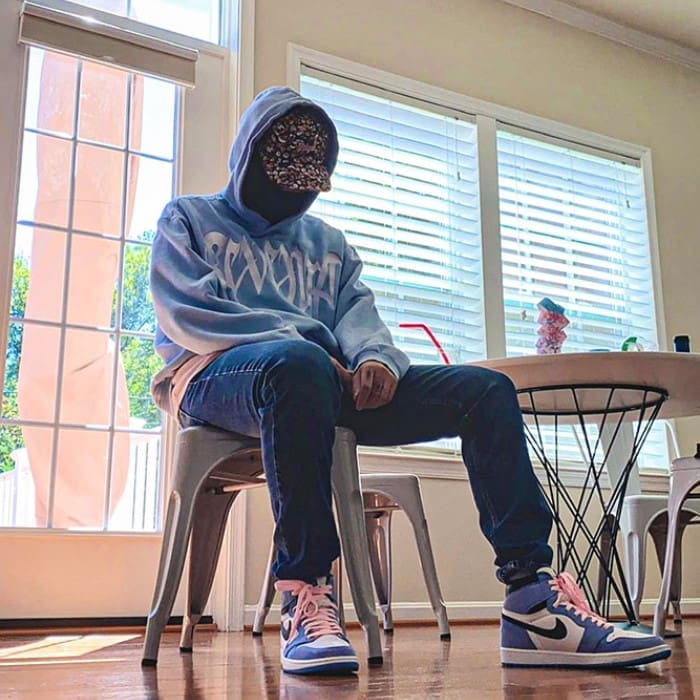 Revenge Rap Cream Logo Hoodie