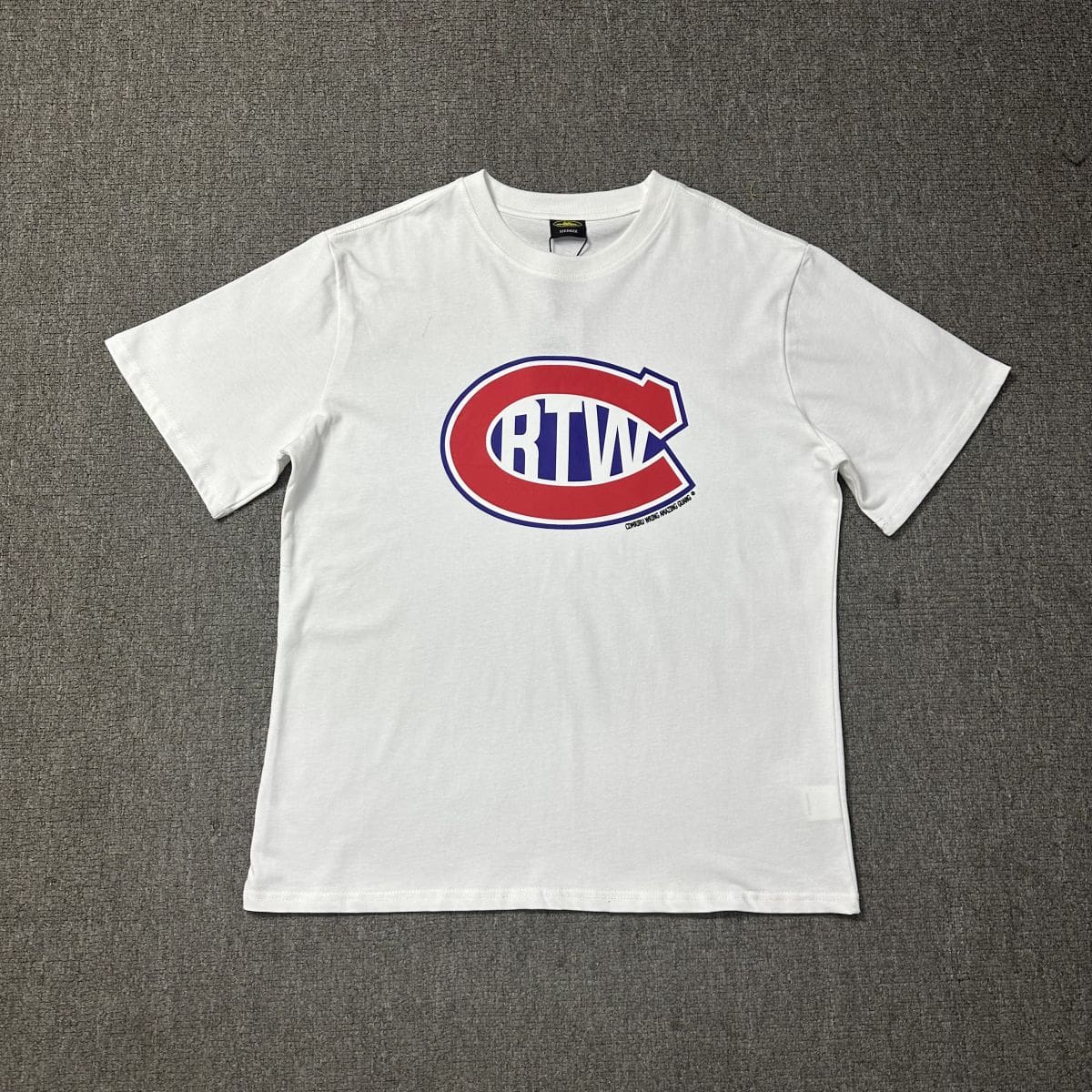 Corteiz Devil Island Contrast Letter Print Baby Boy and Girl T-Shirt