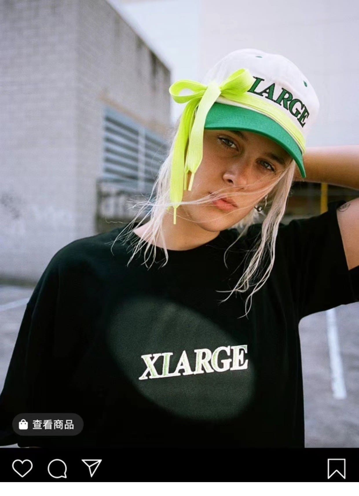 Xlarge Letter Embroidery Baseball Cap