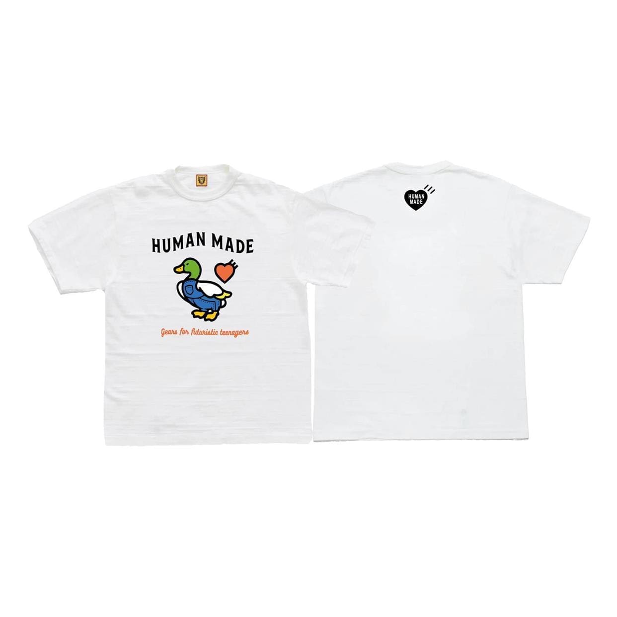 Human Made Cartoon Duck Heart Tee