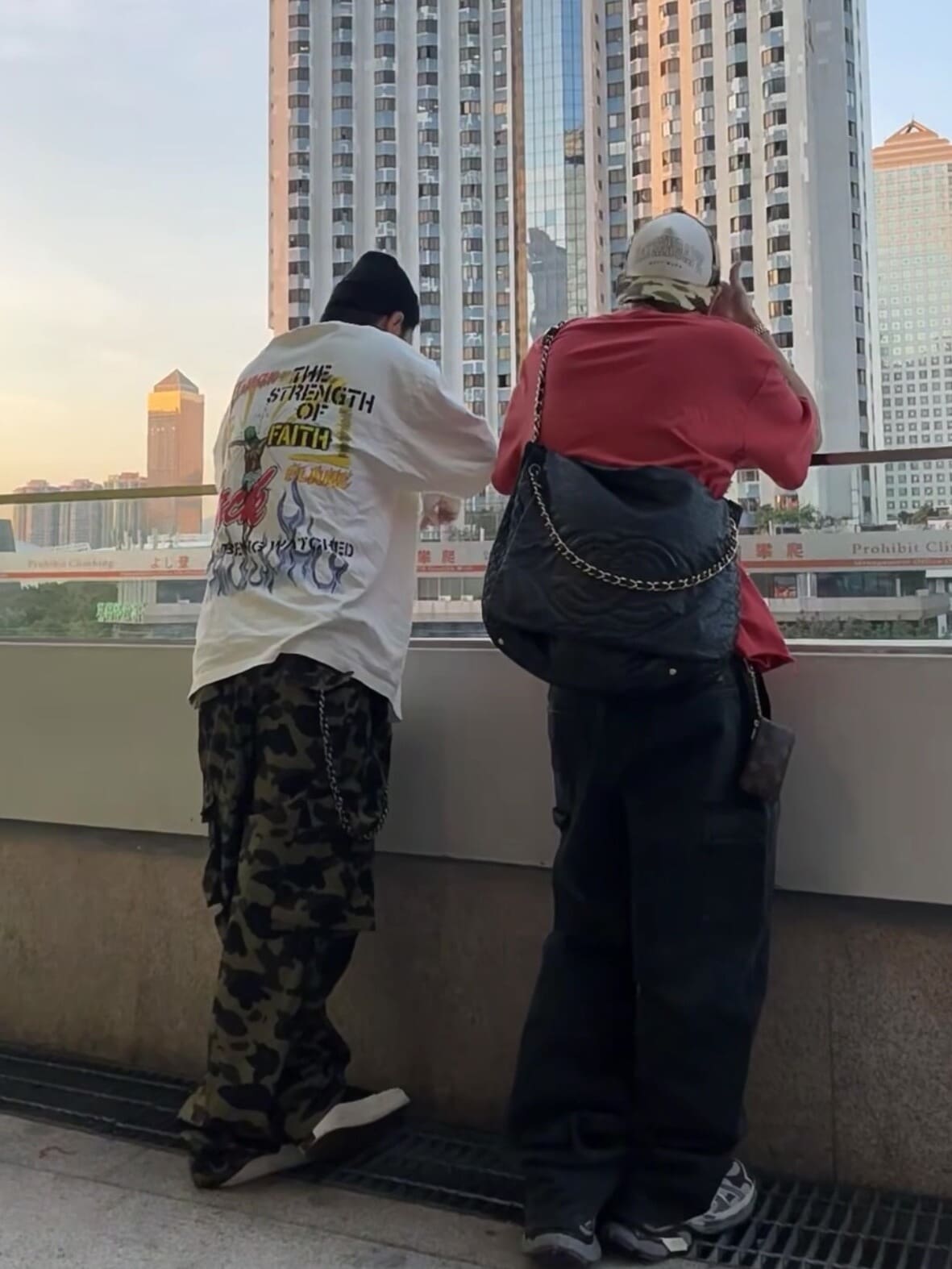 Travis Scott x Saint Michael Hellhound Round Neck Short Sleeve T-Shirt for Men