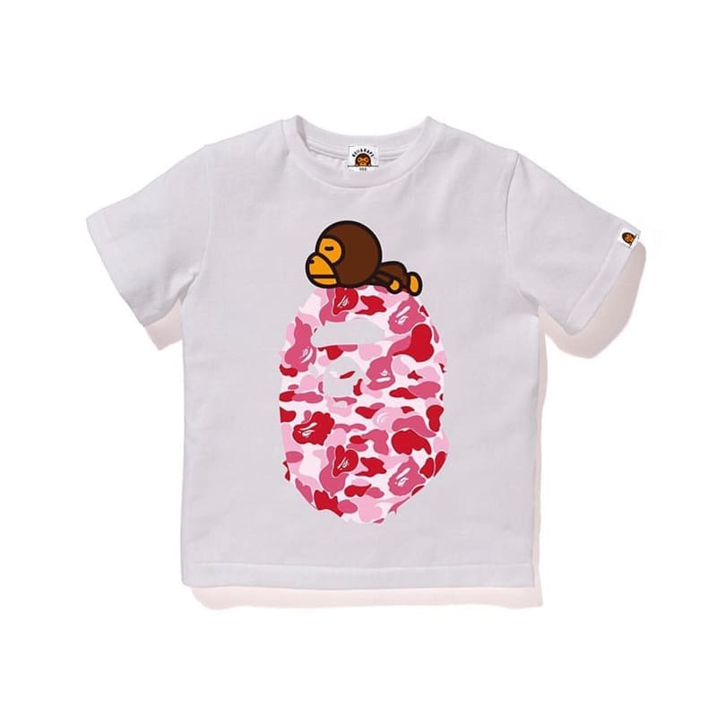 Bape Ape Head Little Monkey Tee Parent-Child