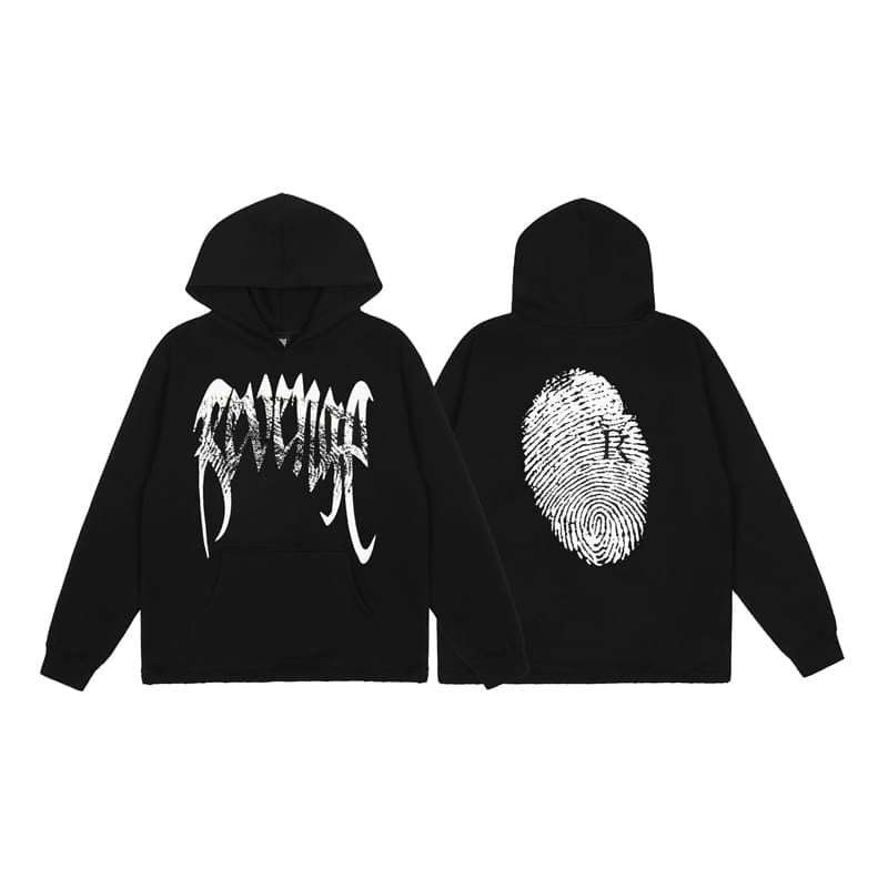 Revenge Embroidered Keel Smoke Hoodie