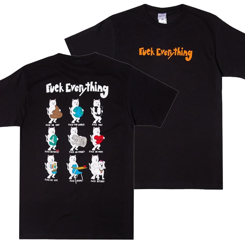 Rip N Dip Middle Finger Cat Pocket Tee