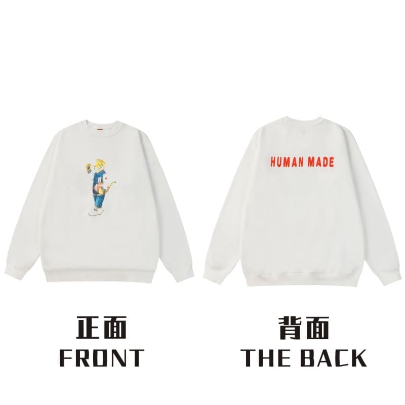 Human Made Love Round Neck Sweater