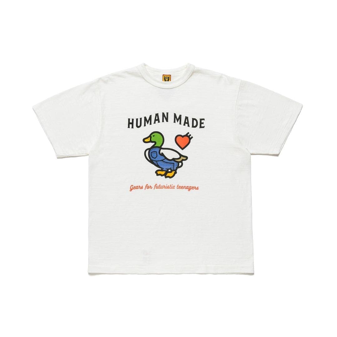 Human Made Duck Letter Short Sleeve Tee