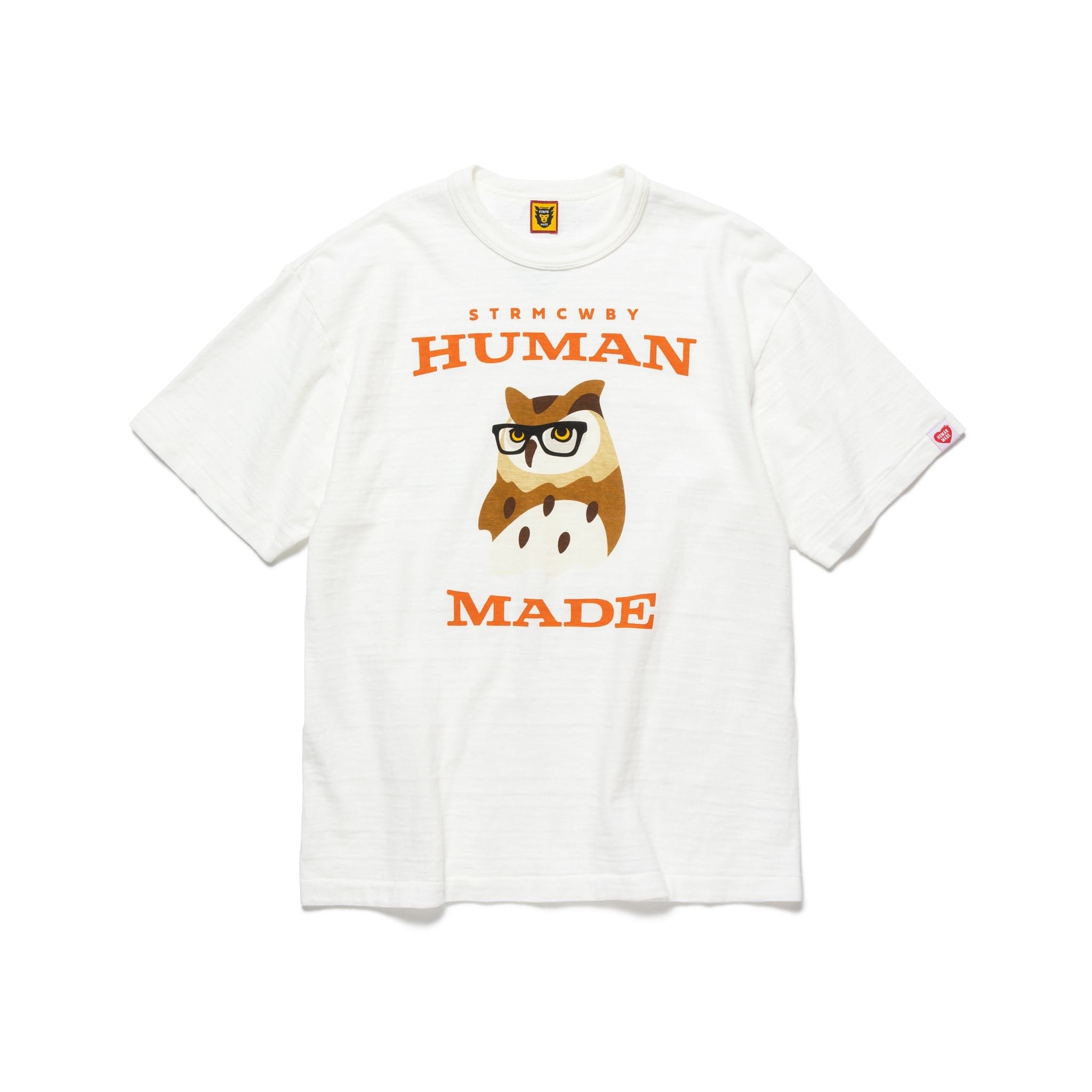 Human Made Preppy Style Letter Tee