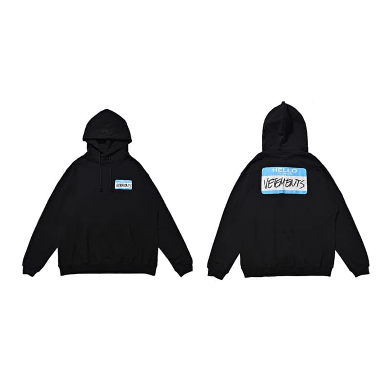 Red Patch Vtm Hooded Sweater