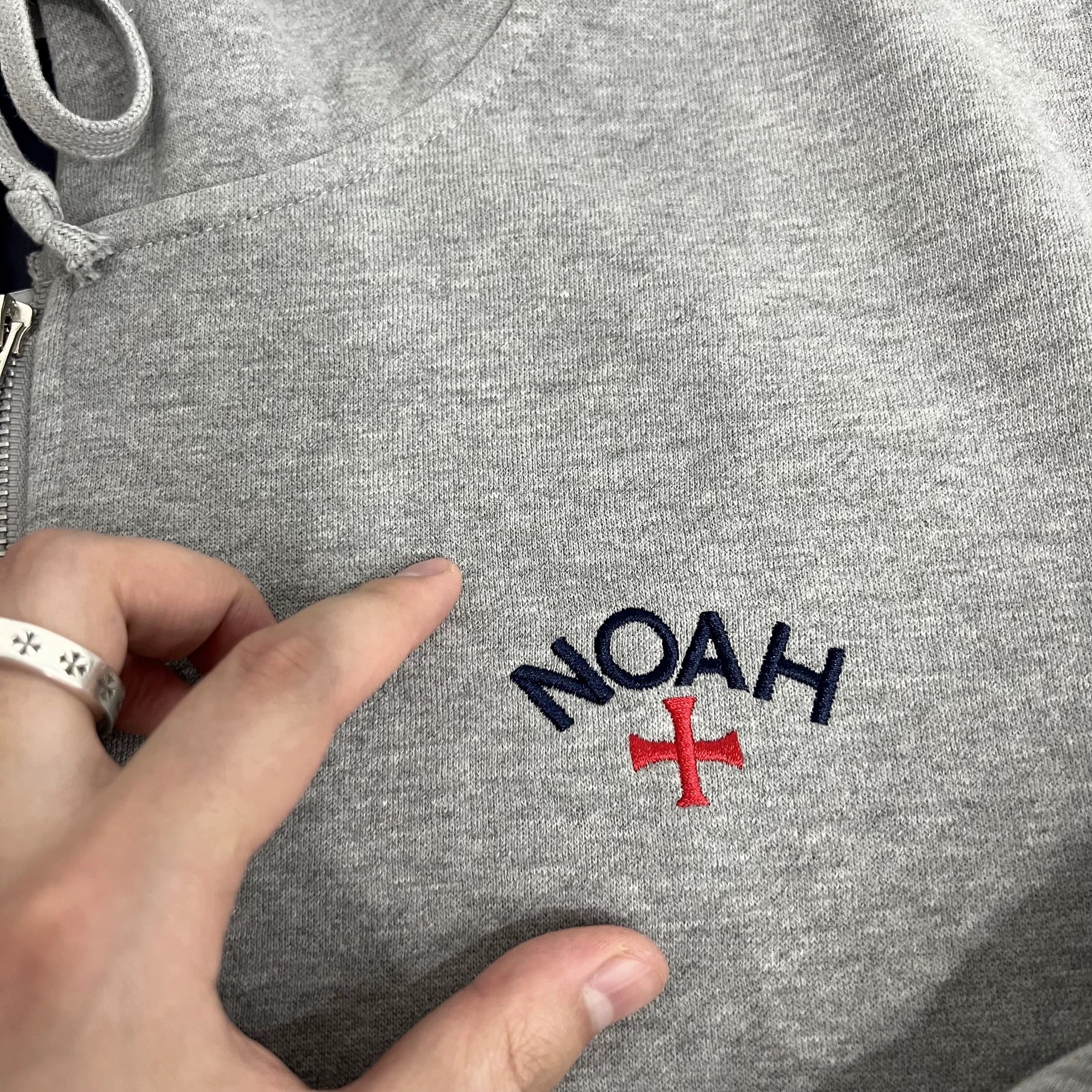 Noah Gray Cross Zip Jacket