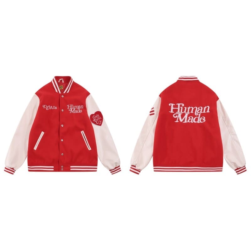 Retro Human Made Cho Baseball Jacket