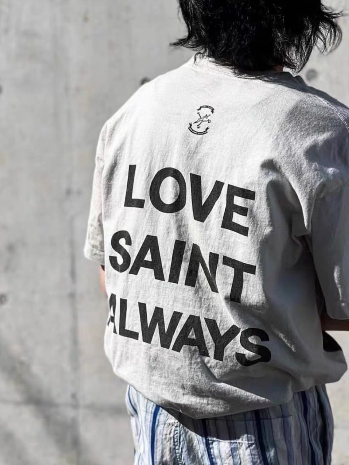 Saint Michael Angel Sheep Printed Loose Short Sleeve T-Shirt for Men and Women