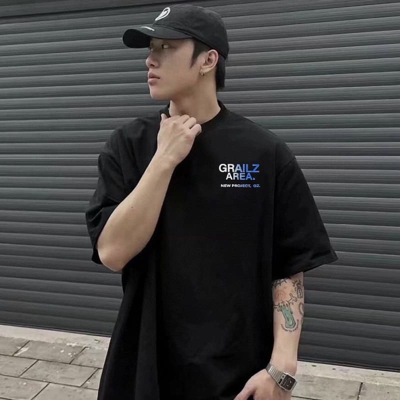 Grailz Talk Color Changing Letter Tee